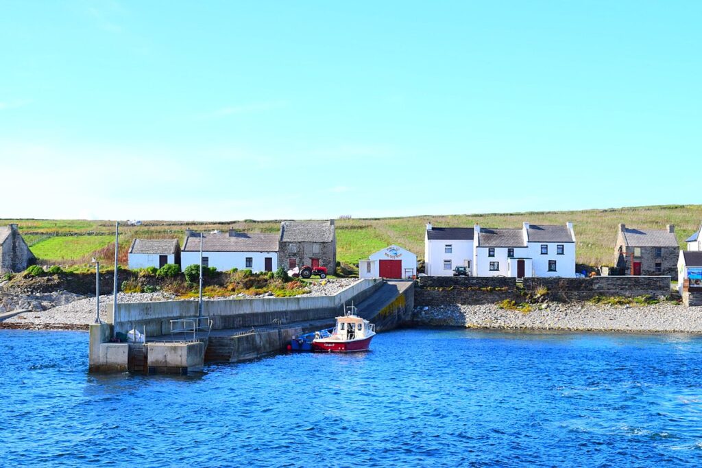 Inisboffin Island Teach Coll Colls Bar & Restaurant Magheroarty Co.Donegal