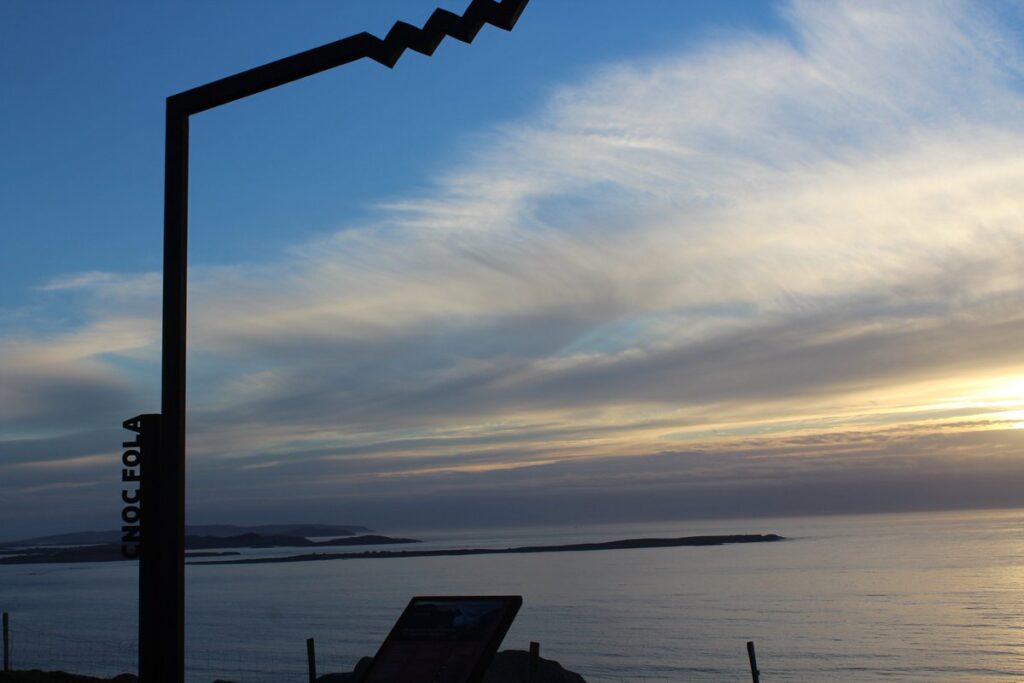 Bloody Foreland Cnoc Fola Sunset Teach Coll Colls Bar & Restaurant Magheroarty Co.Donegal