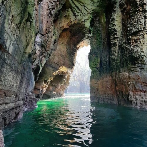 Inishdooey island donegal majestic sea caves